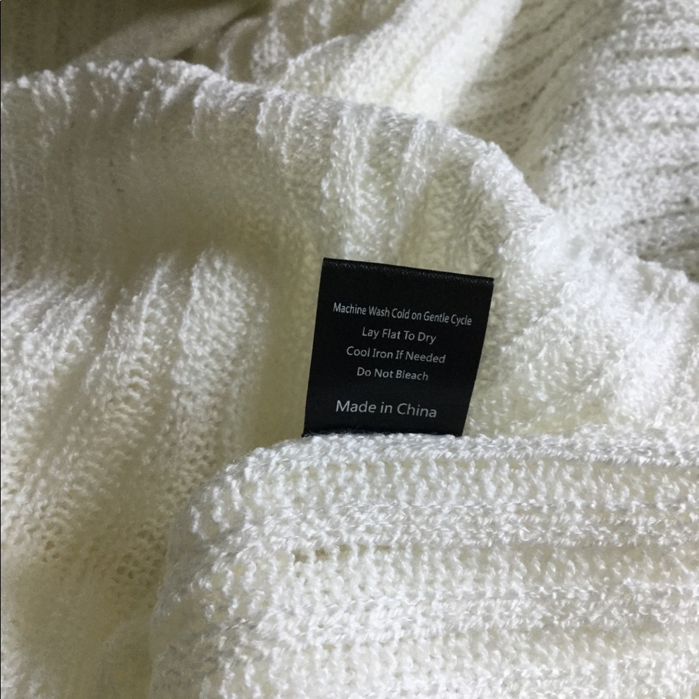 Cream Float on Me Lightweight Sweater Top - Picture 11 of 14